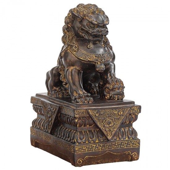 Design Toscano Chinese Guardian Female Foo Dog