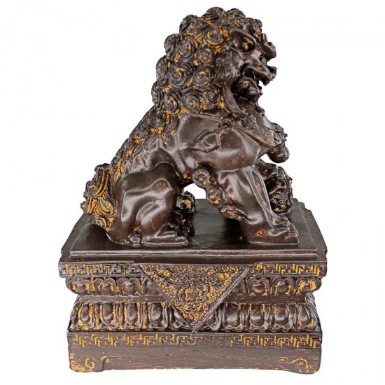 Design Toscano Chinese Guardian Female Foo Dog