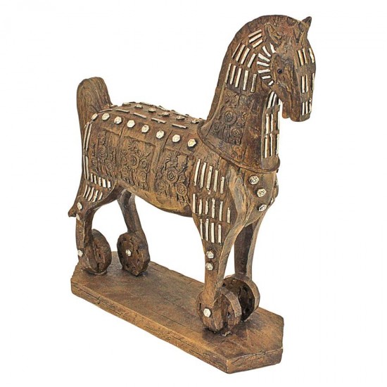 Design Toscano Legendary Trojan Horse