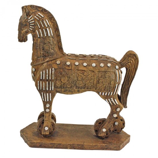 Design Toscano Legendary Trojan Horse