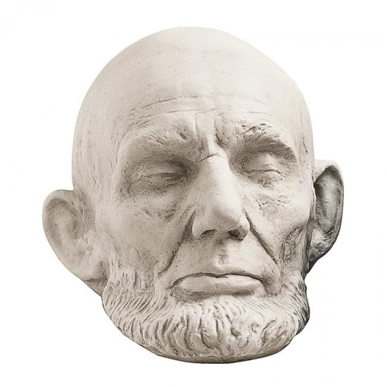 Design Toscano Clark Mills Lincoln Life Mask