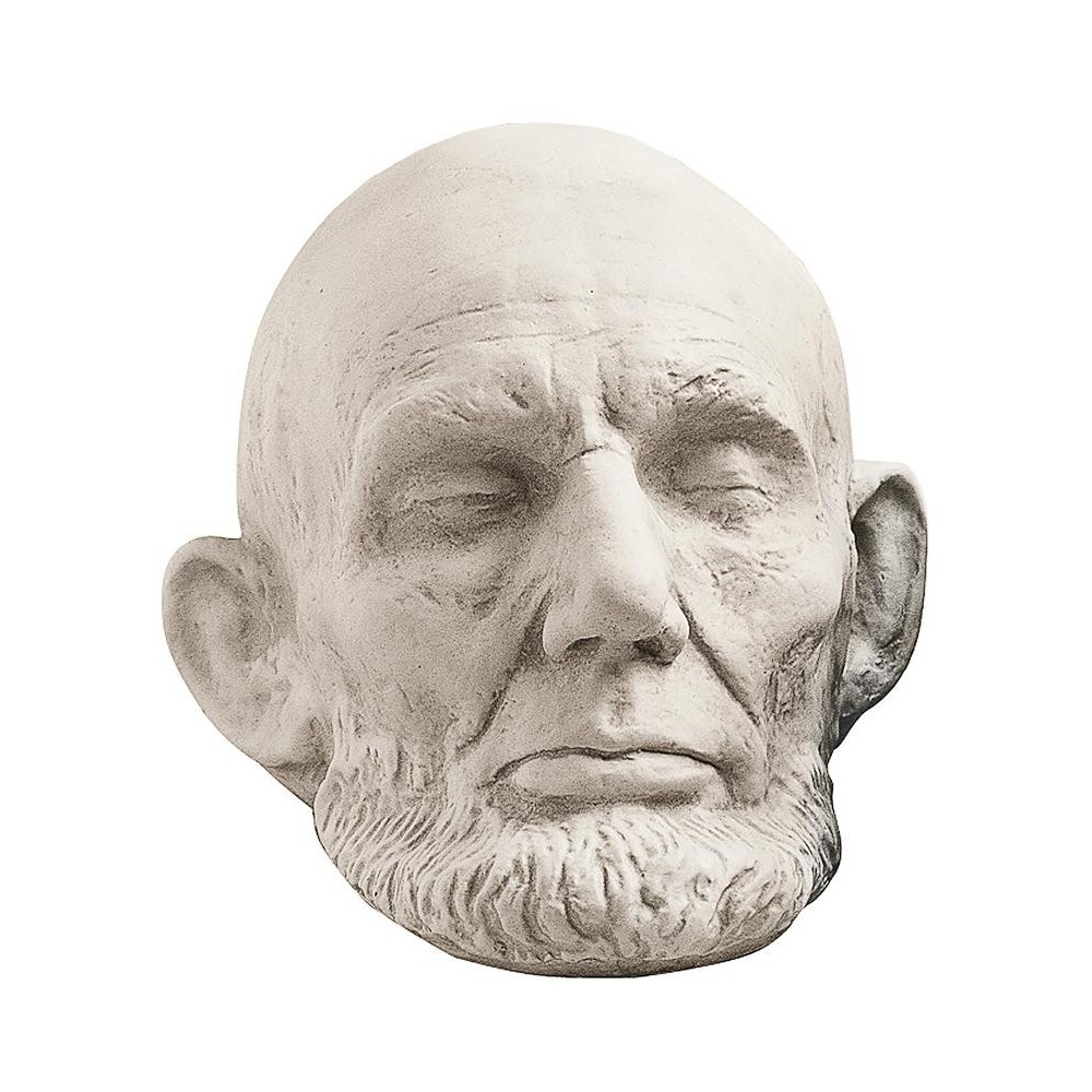 Design Toscano Clark Mills Lincoln Life Mask