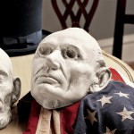 Design Toscano Leonard Volk Lincoln Life Mask