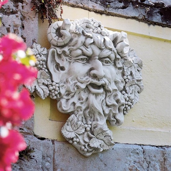 Design Toscano Large Bacchus Plaque