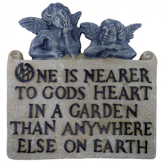 Design Toscano Raphaelian Garden Plaque