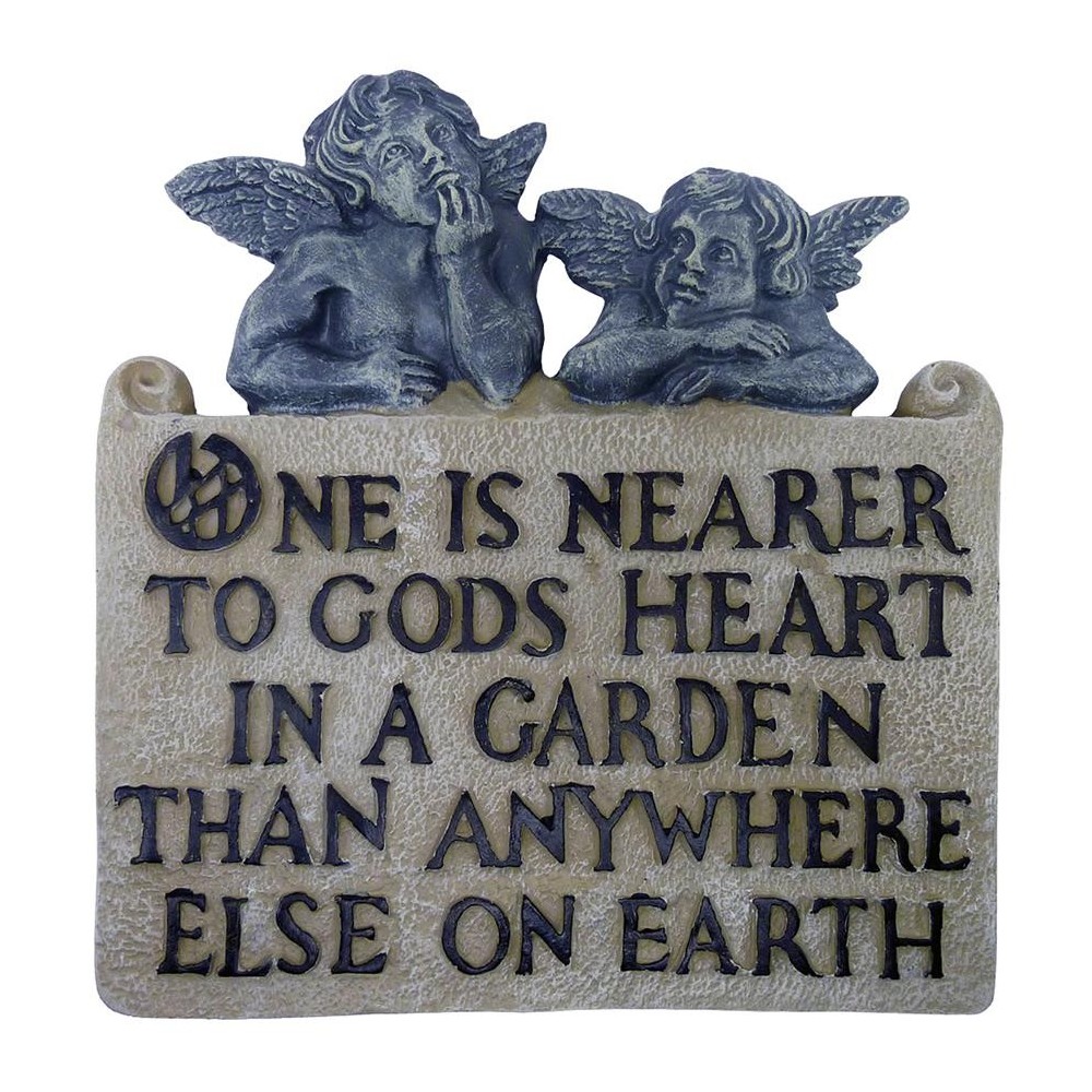 Design Toscano Raphaelian Garden Plaque