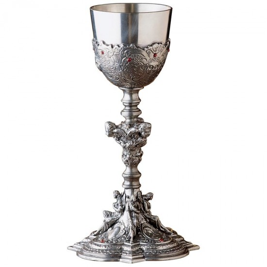 Design Toscano Santa Croce Italian Pewter Chalice