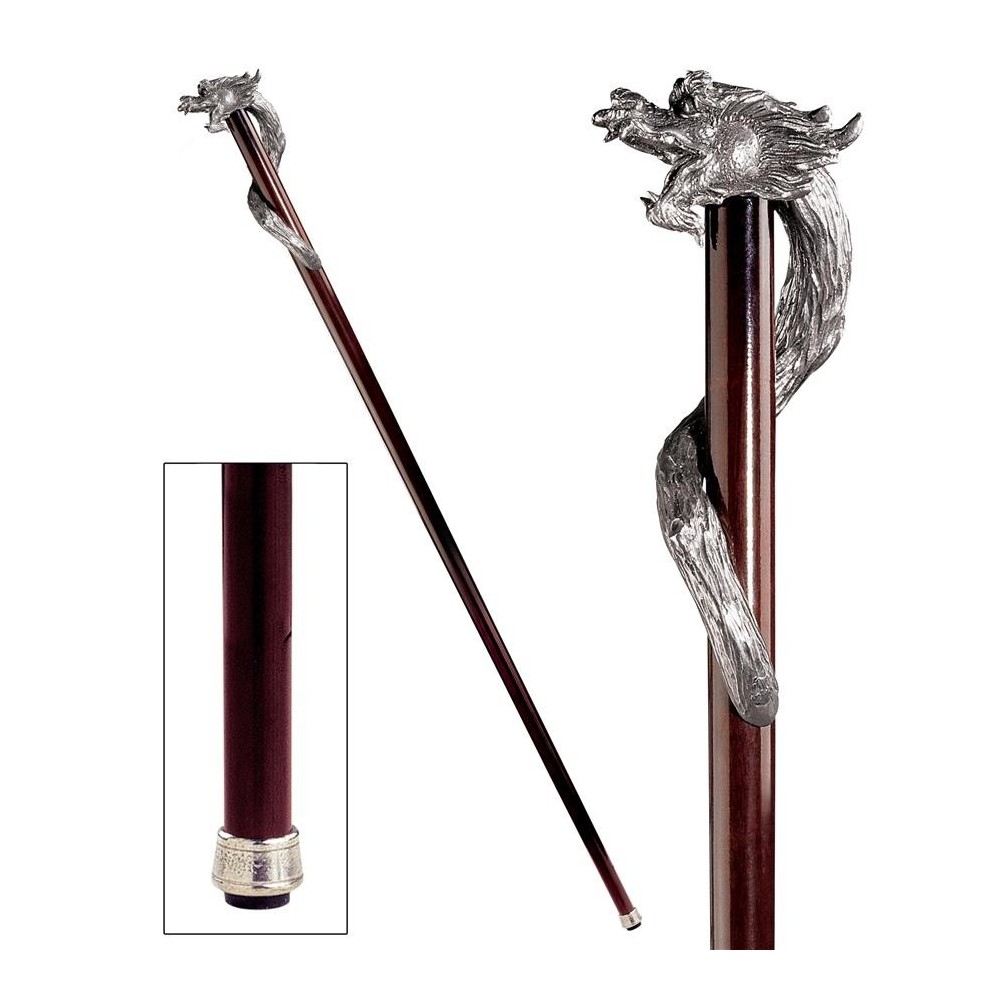 Design Toscano Staff Of St George Walking Stick