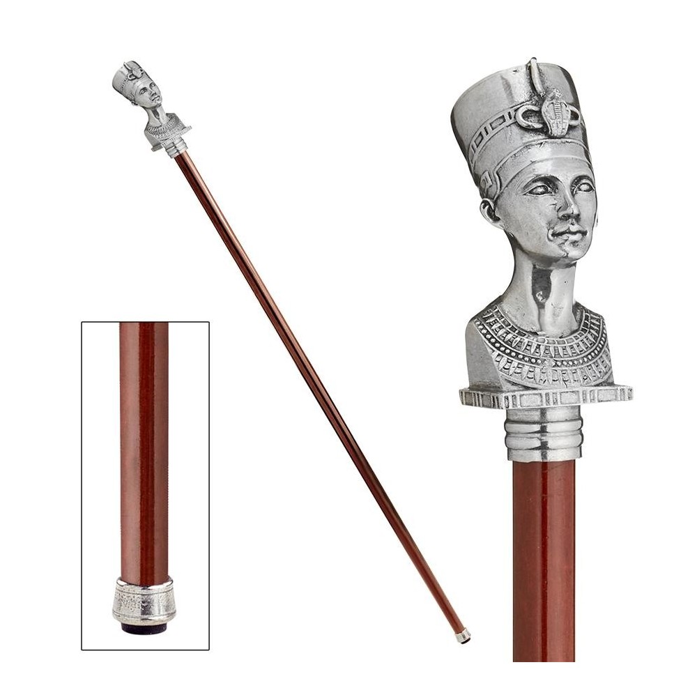 Design Toscano Queen Nefertiti Walking Stick