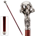 Design Toscano Atlas Walking Stick