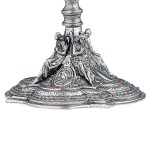 Design Toscano Set Of 2 Santa Croce Pewter Chalices