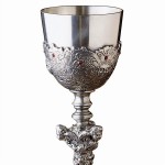 Design Toscano Set Of 2 Santa Croce Pewter Chalices