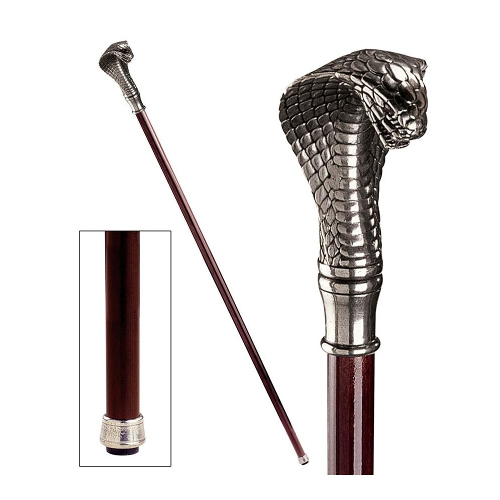 Design Toscano Cobra Walking Stick