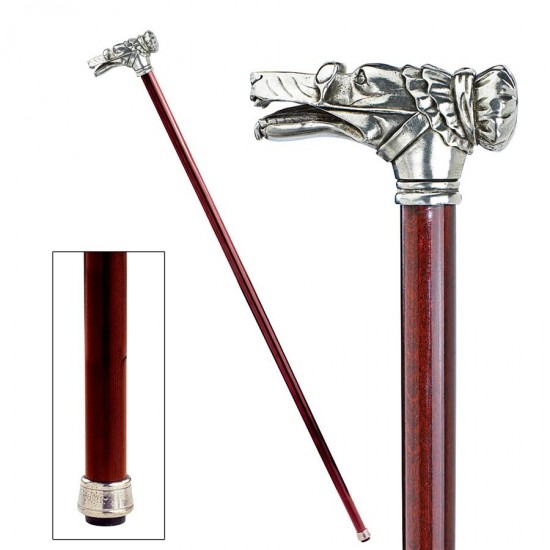 Design Toscano Red Riding Hood Wolf Walking Stick