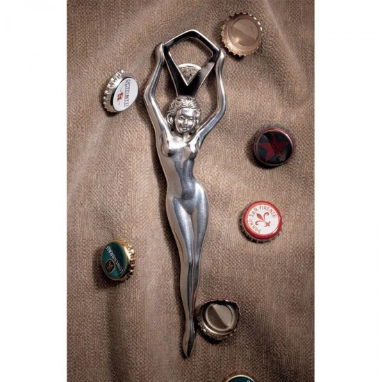 Design Toscano Cafe Benoit Pewter Bottle Opener