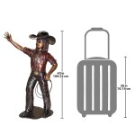 Design Toscano Little Cowgirl Hand Up