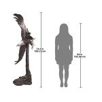 Design Toscano Final Approach Eagle Bronze Statue