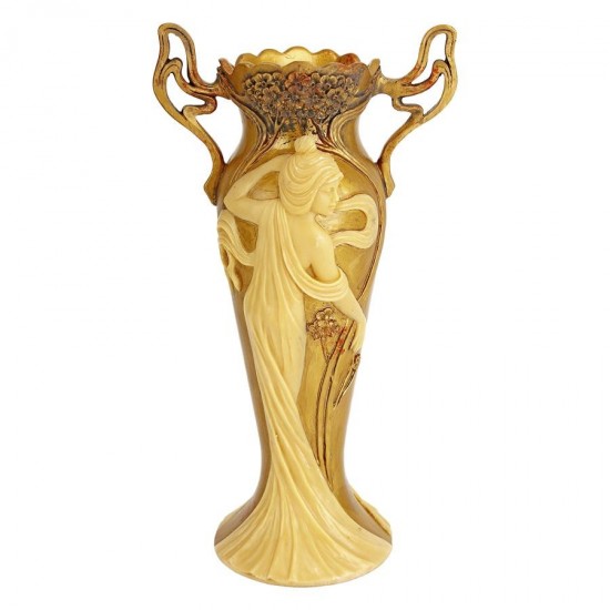 Design Toscano Salon Michele Art Nouveau Vase