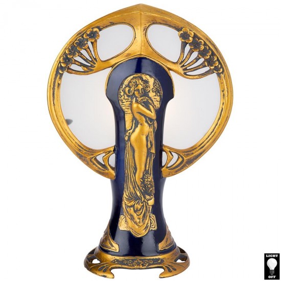 Design Toscano Mademoiselles Boudoir Lamp
