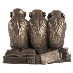 Design Toscano See Speak Hear No Evil Monkeys Figurine