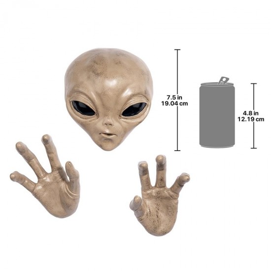 Design Toscano Roswell The Alien Plaque