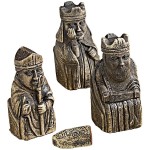 Design Toscano Isle Of Lewis Chess Set W/ Board