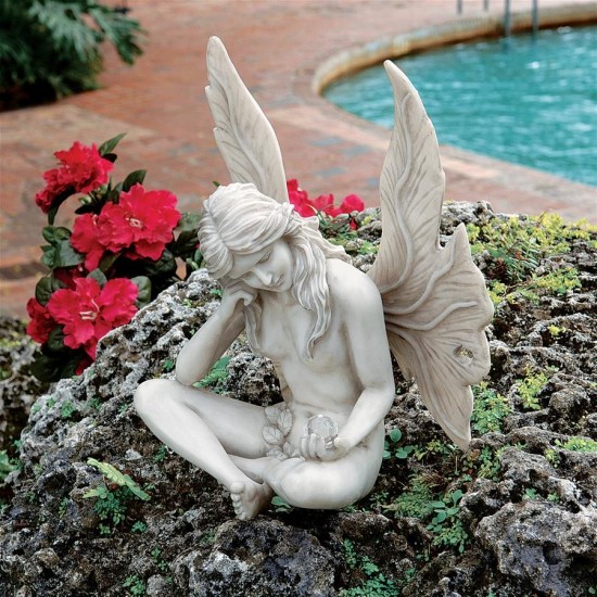 Design Toscano Gazing Garden Fairy