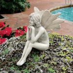 Design Toscano Pondering Garden Fairy