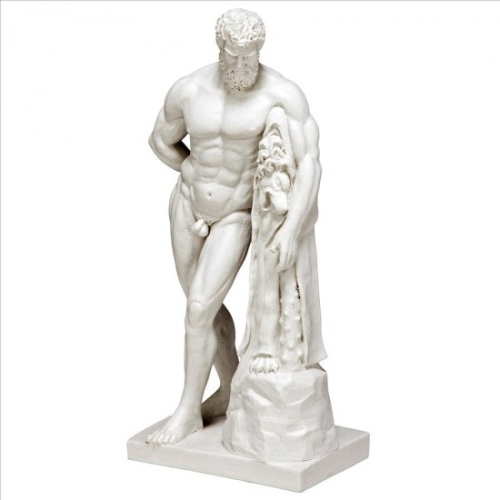 Design Toscano Farnese Hercules Marble Resin Statue