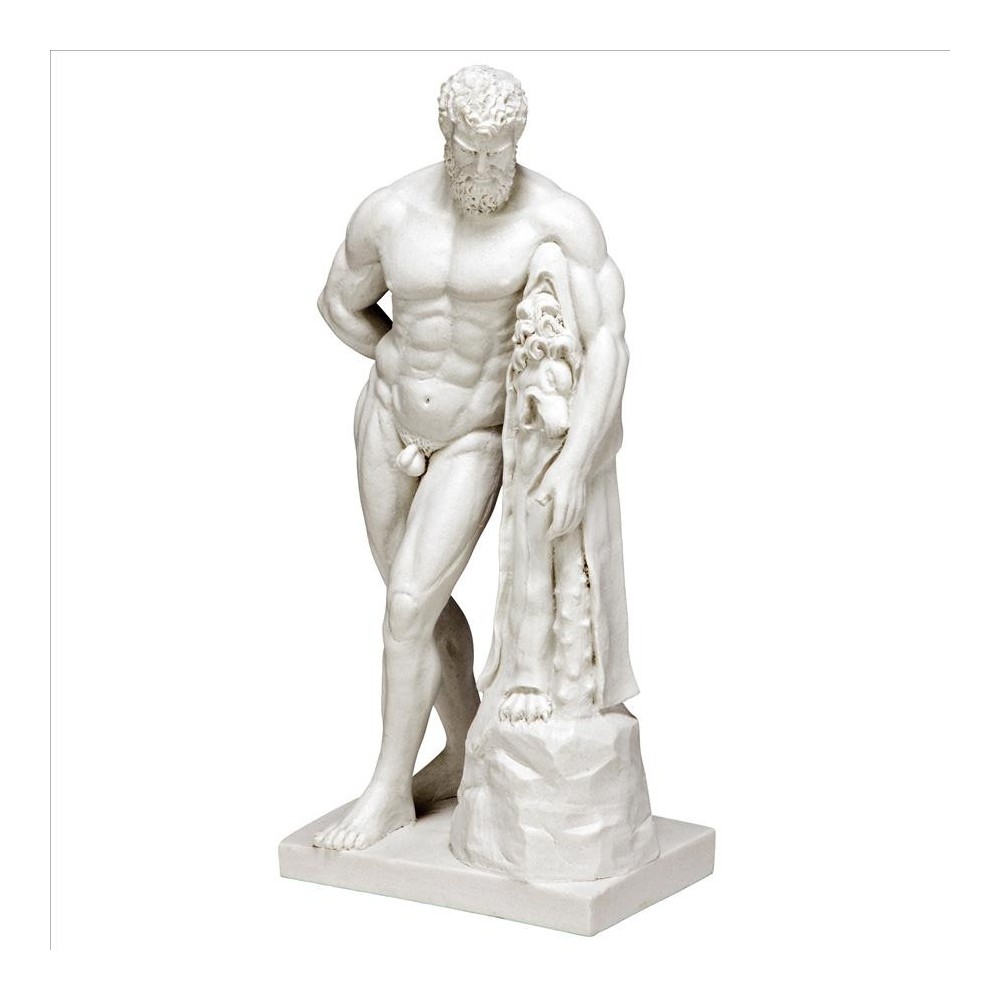 Design Toscano Farnese Hercules Marble Resin Statue