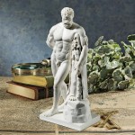 Design Toscano Farnese Hercules Marble Resin Statue