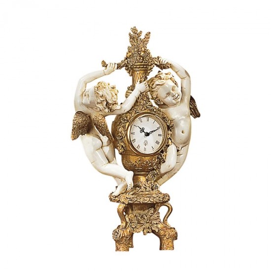 Design Toscano Cherubs Harvest Clock