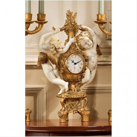 Design Toscano Cherubs Harvest Clock