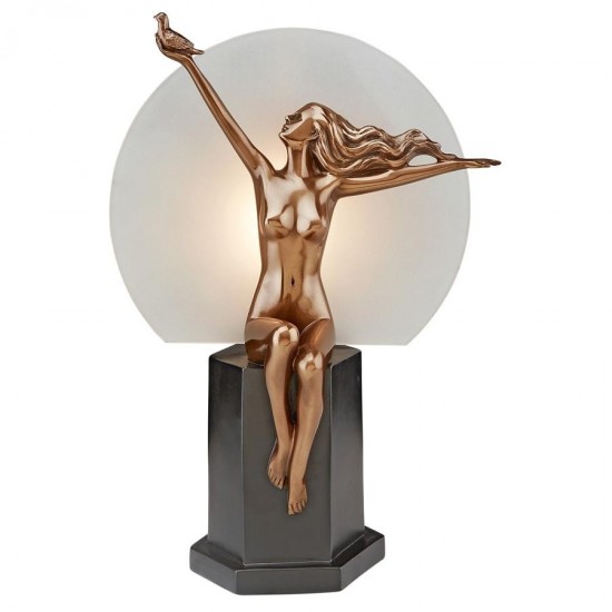 Design Toscano The Carrier Pigeon Lamp