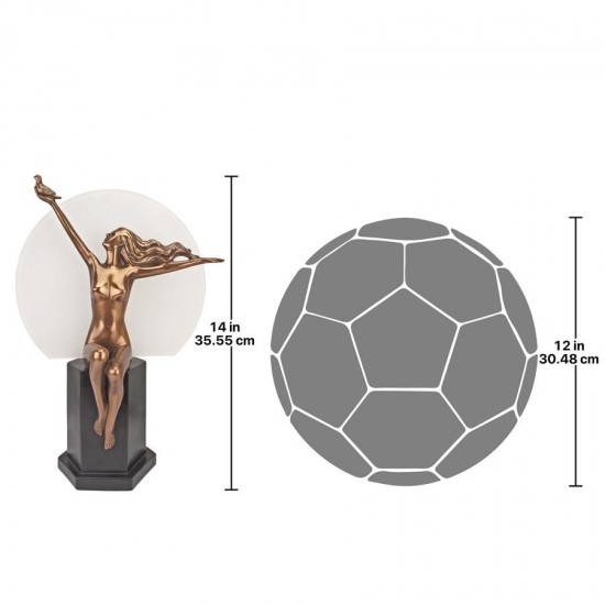 Design Toscano The Carrier Pigeon Lamp