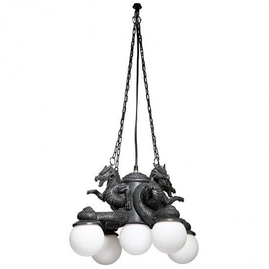 Design Toscano Four Dragons Of The Cardinal Directions Chandelier