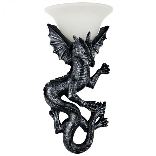 Design Toscano Ravenscraig Castle Dragon Sconce