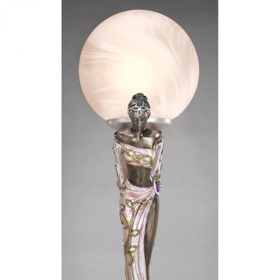 Design Toscano Destinys Muse Lamp