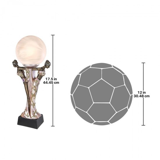 Design Toscano Destinys Muse Lamp