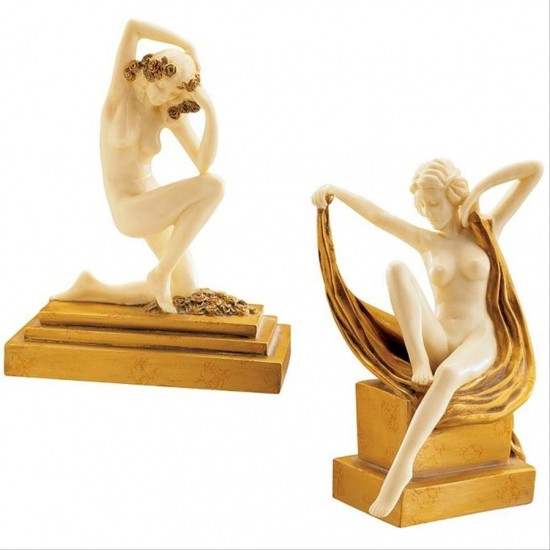 Design Toscano S/2 Palace Du Trocadero Sculptures