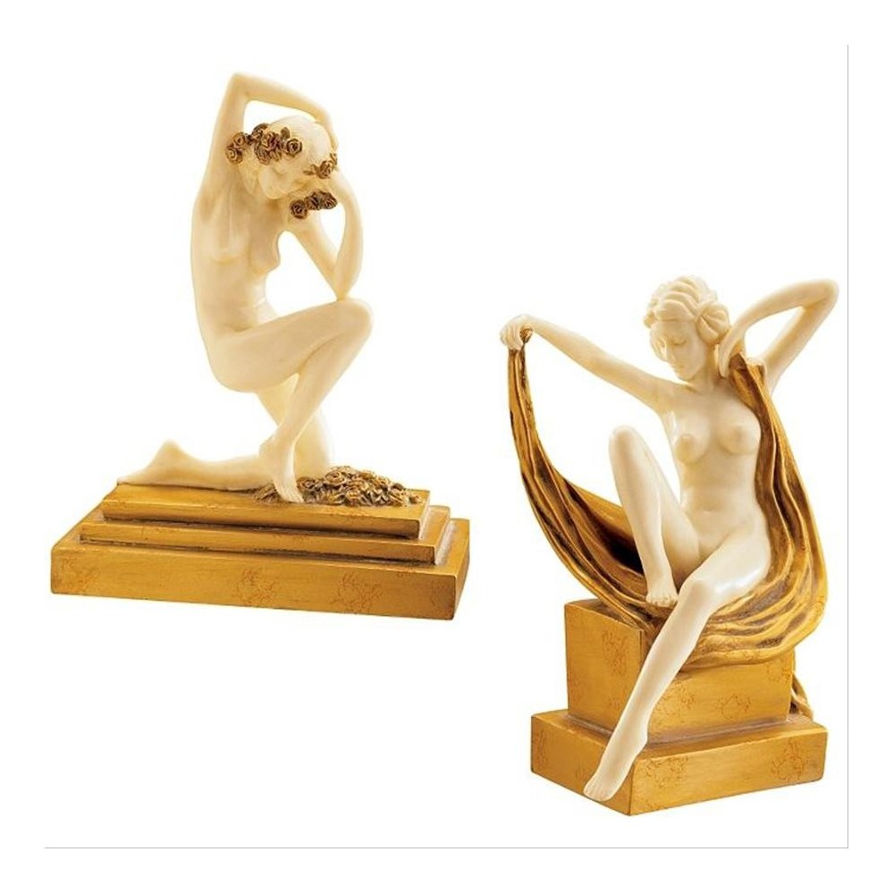 Design Toscano S/2 Palace Du Trocadero Sculptures Design Toscano S/2 Palace Du Trocadero Sculptures