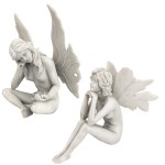 Design Toscano S/2 Secret Garden Fairies