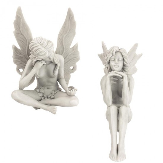 Design Toscano S/2 Secret Garden Fairies