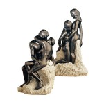 Design Toscano S/ The Kiss & Ashore By Rodin