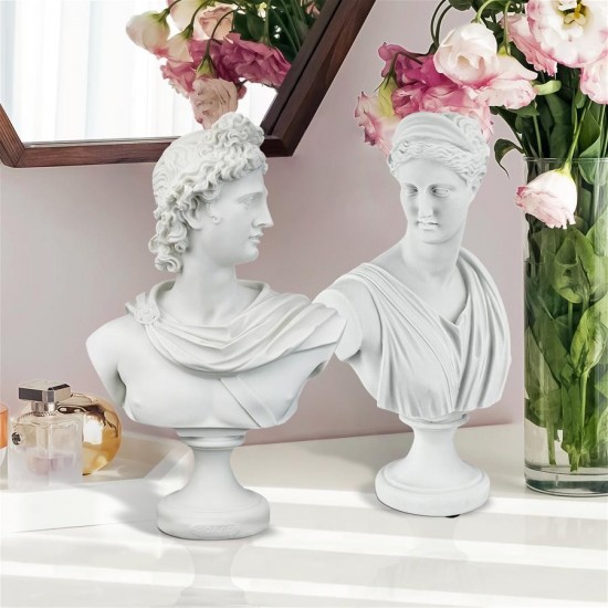 Design Toscano Set Of Diana Of Versailles & Apollo Belvedere