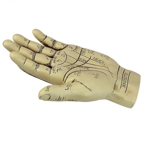 Design Toscano Palmistry Hand