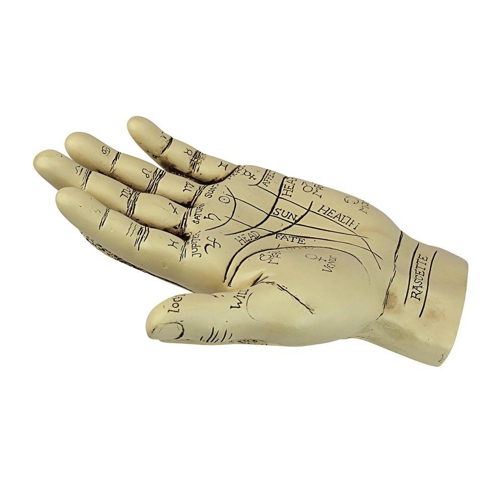 Design Toscano Palmistry Hand Design Toscano Palmistry Hand