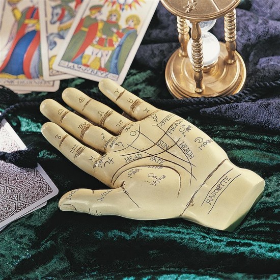 Design Toscano Palmistry Hand