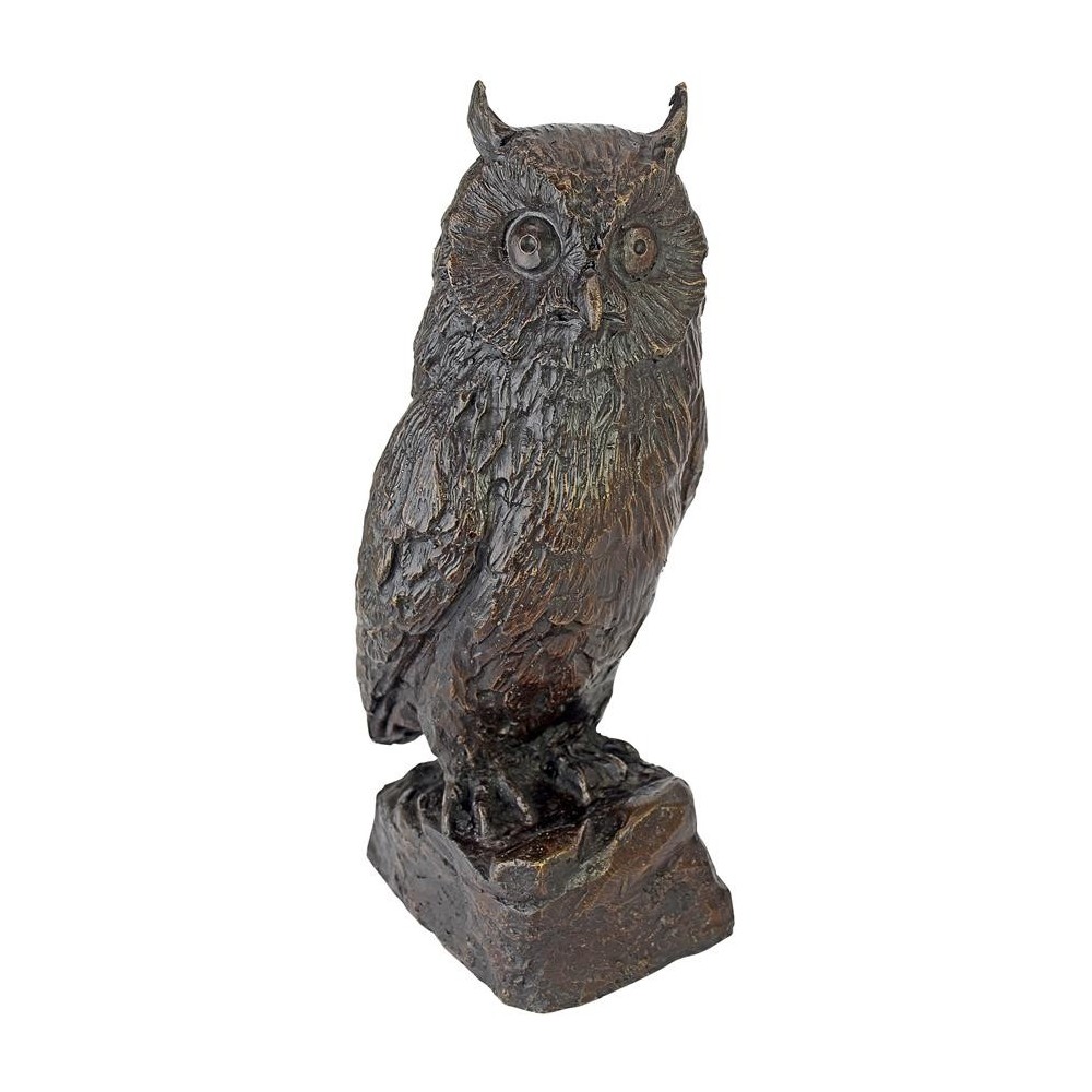 Design Toscano Owl Bronze Statue