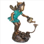 Design Toscano Francine Fairy Gardener Bronze Statue